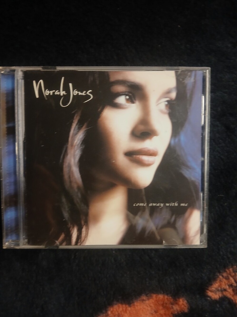 Norah Jones Come Away With Me CD - Portrait Cover (Black/Brown)